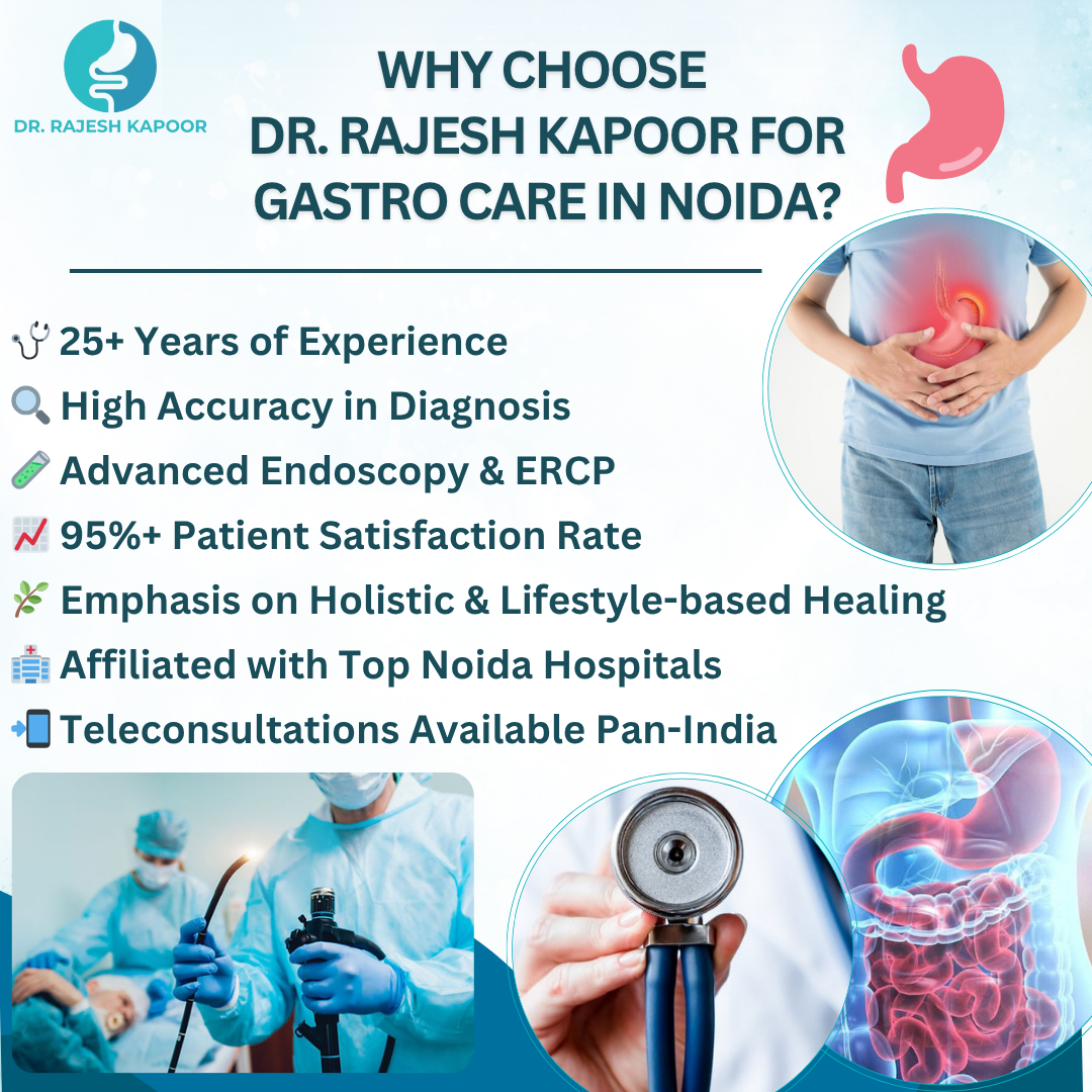 Dr. Rajesh Kapoor a Trusted Gastroenterologist in Noida